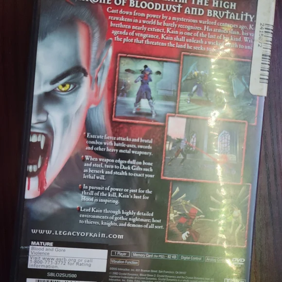 PS2 Blood Omen 2002 - Picture 3 of 3